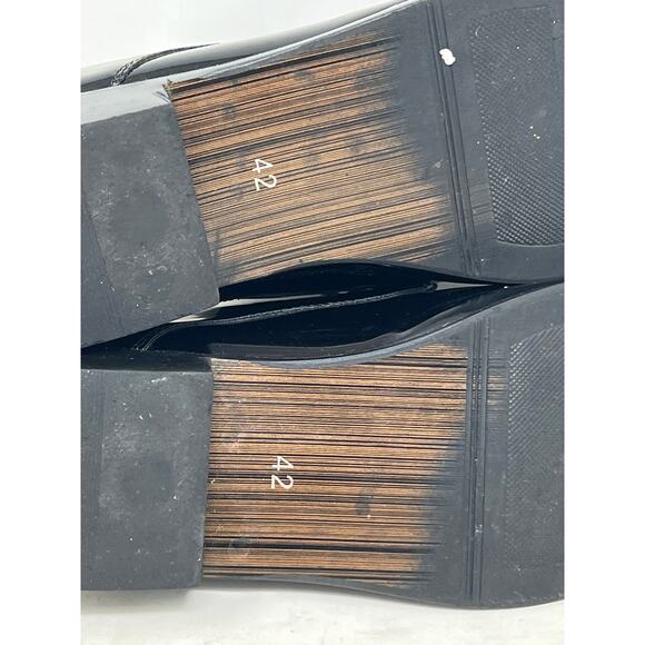 Uniform Hi-Gloss Shiny Dress Oxford Shoe Mens 11 - Picture 5 of 8